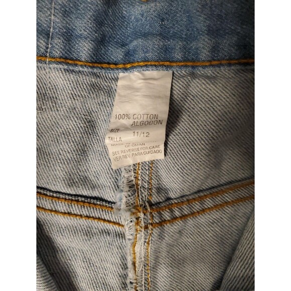 Vintage 90s High Waist Mom Jean Shorts Coastal Retro Nautical | Vtg Size 11/12 - Picture 5 of 7